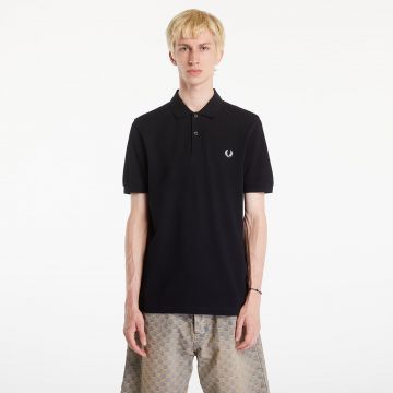 Tricou FRED PERRY Plain Polo T-Shirt Black