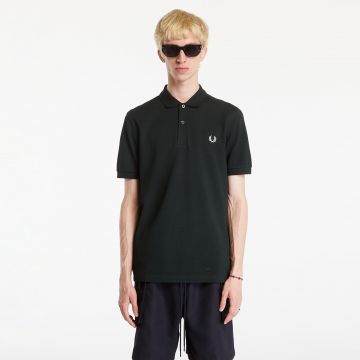 Tricou FRED PERRY The Polo Short Sleeve Tee Night Green/ Snow White