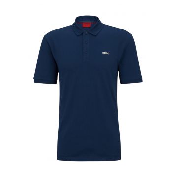 Tricou polo din material pique cu logo