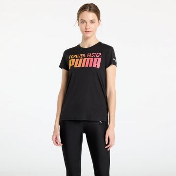 Tricou PUMA Run Favroites Forever Faster Graphic Tee Black