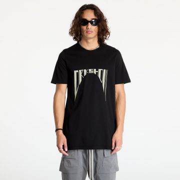 Tricou Rick Owens DRKSHDW Knit Level T-Shirt Black/ Pearl