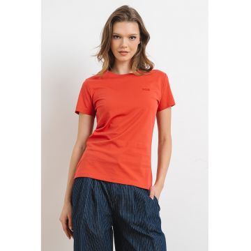 Tricou slim fit de bumbac Esogo