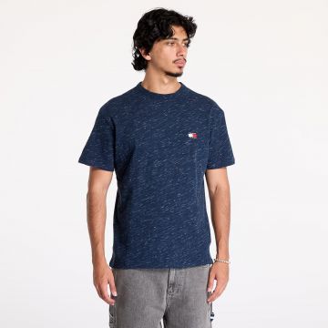 Tricou Tommy Jeans Badge Crew Neck T-Shirt Dark Night Navy