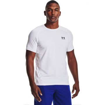 Tricou Under Armour Hg Armour Fitted Ss White