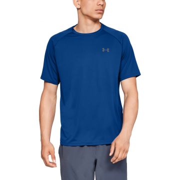 Tricou Under Armour Tech 2.0 SS Tee Royal/ Graphite