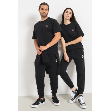 Tricou unisex de bumbac cu aplicatie logo