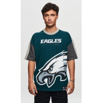 Tricou unisex din bumabac organic NFL Philadelphia Eagles