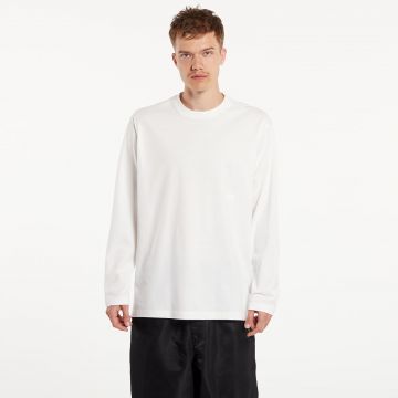 Tricou Y-3 Relaxed Long Sleeve Tee UNISEX Core White