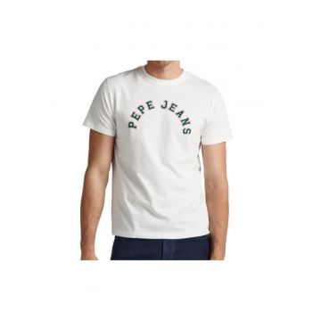 Tricou - Bumbac - Alb -