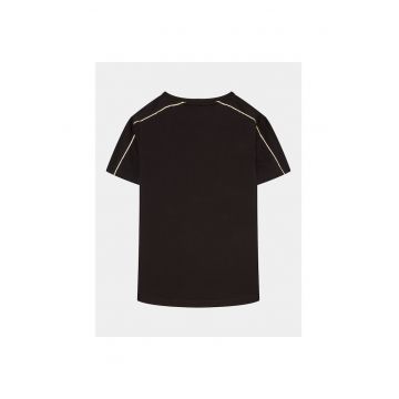 Tricou copii - EA7 Emporio Armani - Bumbac - Negru