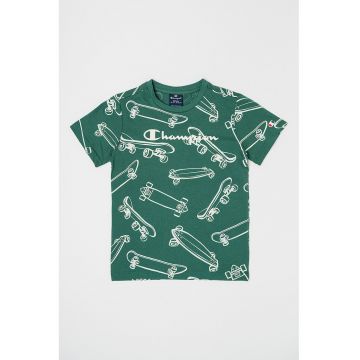 Tricou de bumbac cu imprimeu grafic