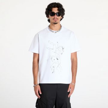 Tricou HELIOT EMIL Shelter Printed T-Shirt UNISEX White