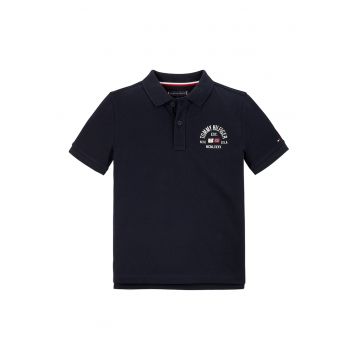 Tricou polo de bumbac pique