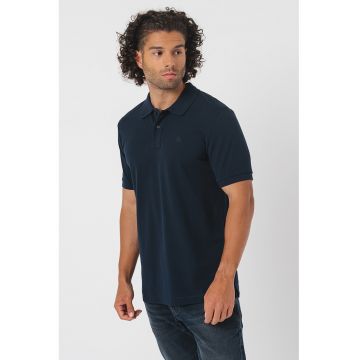 Tricou polo de bumbac pique