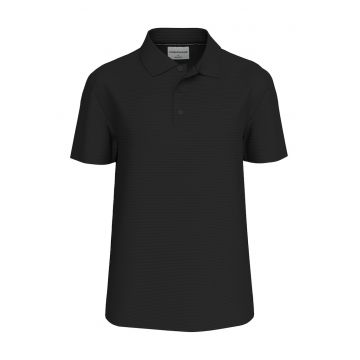 Tricou polo texturat