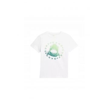 Tricou baieti - Alb -