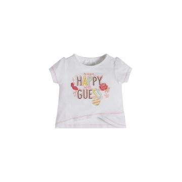 Tricou copii - 0000302188352_18M - Bumbac - Alb -