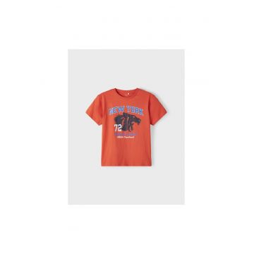 Tricou copii - 301469902 - Bumbac - Portocaliu