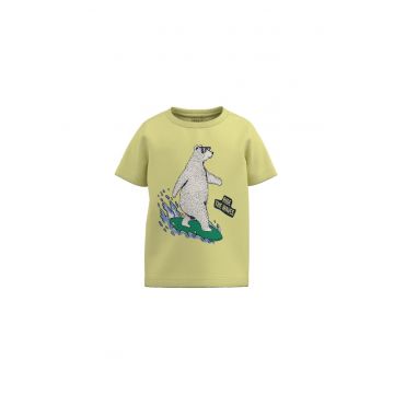 Tricou copii - 301470359 - Bumbac - Galben