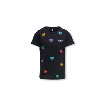 Tricou copii - 301678656 - Bumbac - Negru