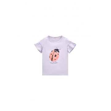 Tricou copii - 301923381 - Bumbac - Violet