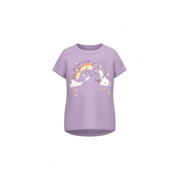 Tricou copii - 301994923 - Bumbac - Violet