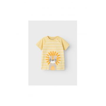 Tricou copii - 301996293 - Bumbac organic - Galben