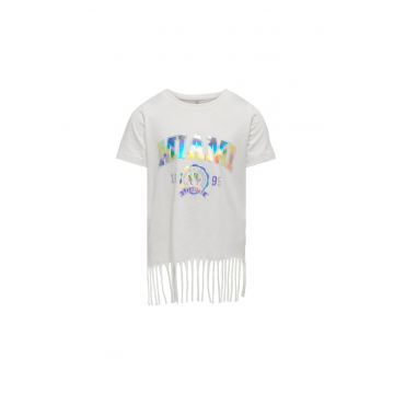 Tricou copii - 302122097 - Bumbac - Alb