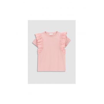 Tricou copii - 302630769 - Bumbac - Roz