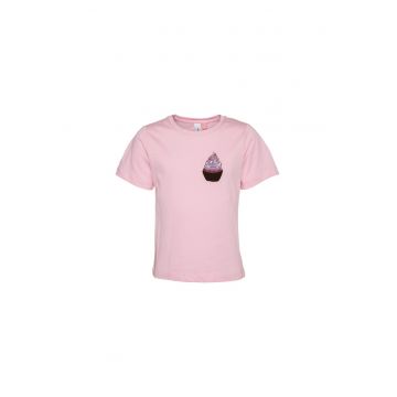 Tricou copii - Girl - 301908548 - Bumbac - Roz