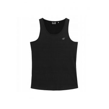 Tricou dama din bumbac - Negru -