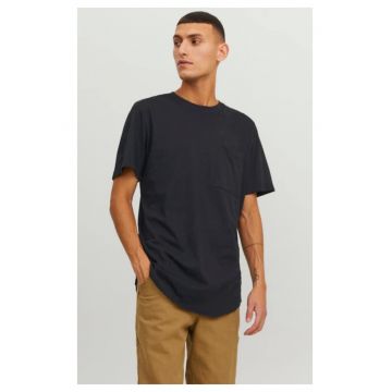 Tricou barbati - 33013 - Bumbac - Negru