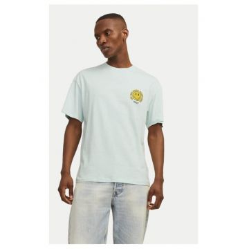 Tricou barbati - 7456 - Bumbac - Albastru