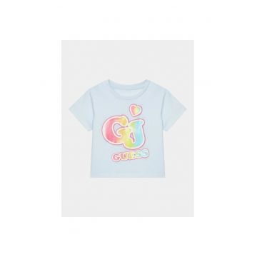 Tricou copii - 373511 - Albastru celest - Bumbac