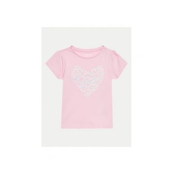 Tricou copii - 511371 - Roz - Bumbac