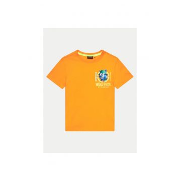 Tricou copii - 76862 - Portocaliu - Bumbac