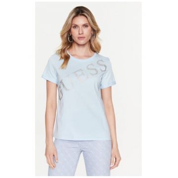 Tricou dama - 102112 - Albastru - Bumbac