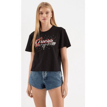 Tricou dama - 205974 - Negru - Bumbac