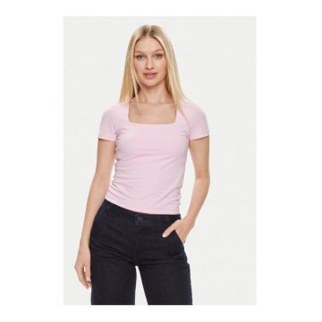 Tricou dama - 604172 - Roz - Bumbac