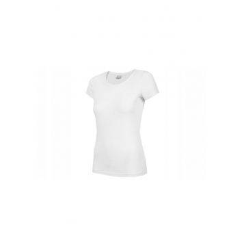 Tricou dama - Bumbac - Alb - Marimea