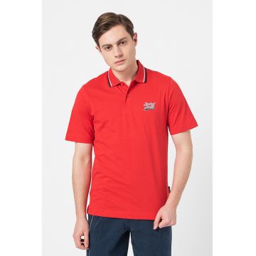 Tricou polo cu logo discret Revor