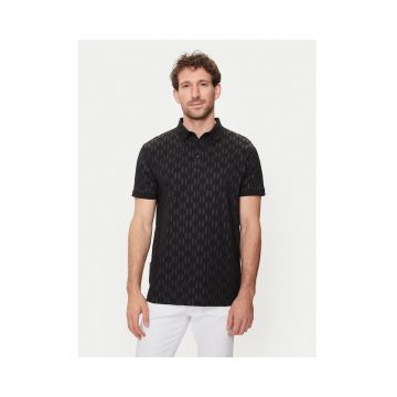 Tricou barbati - 22091 - Bumbac - Negru