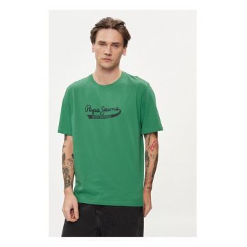 Tricou barbati - 64558 - Bumbac - Verde