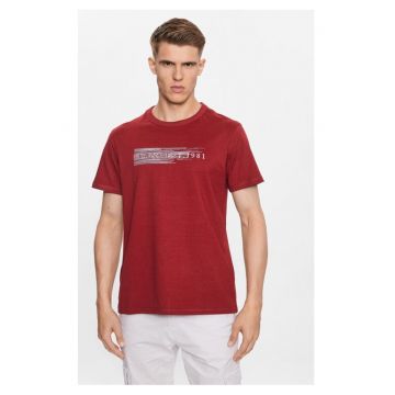 Tricou barbati - 846320 - Rosu - Bumbac