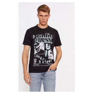 Tricou barbati - 977703 - Negru - Bumbac