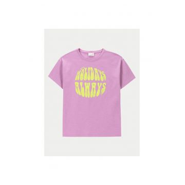 Tricou copii - 49781 - Roz - Bumbac