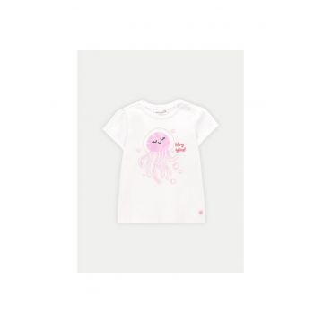 Tricou copii - 50145 - Alb - Bumbac