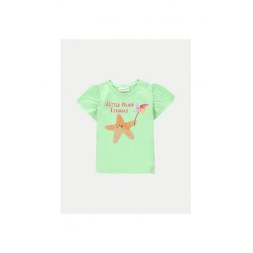 Tricou copii - 50152 - Verde - Bumbac