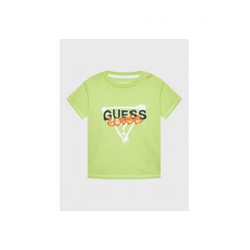 Tricou copii - 62874 - Verde - Bumbac