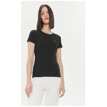 Tricou dama - 23726 - Bumbac - Negru